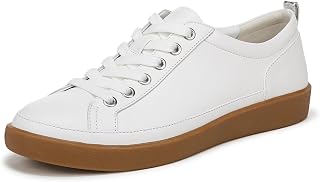 Vionic Women's Winny Sneaker, White Leather, 8.5
