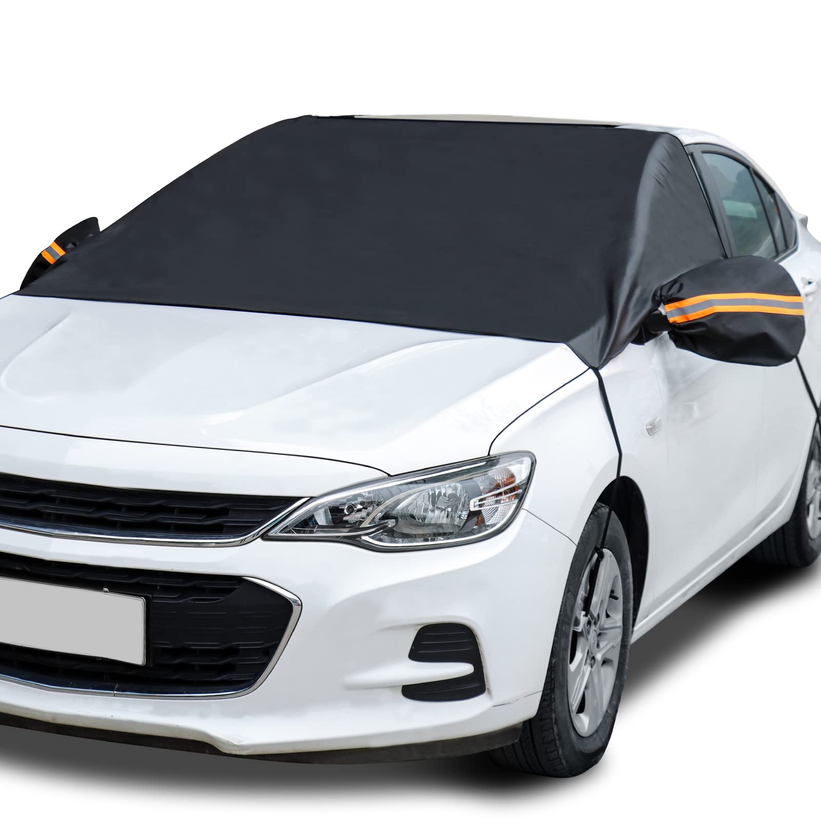 AstroAI Car Windshield Snow Cover, Windshield Cover for ice and Snow, Frost Wind