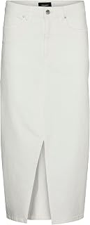 VERO MODA VMVERI Denim Skirt High Waist Midi Skirt