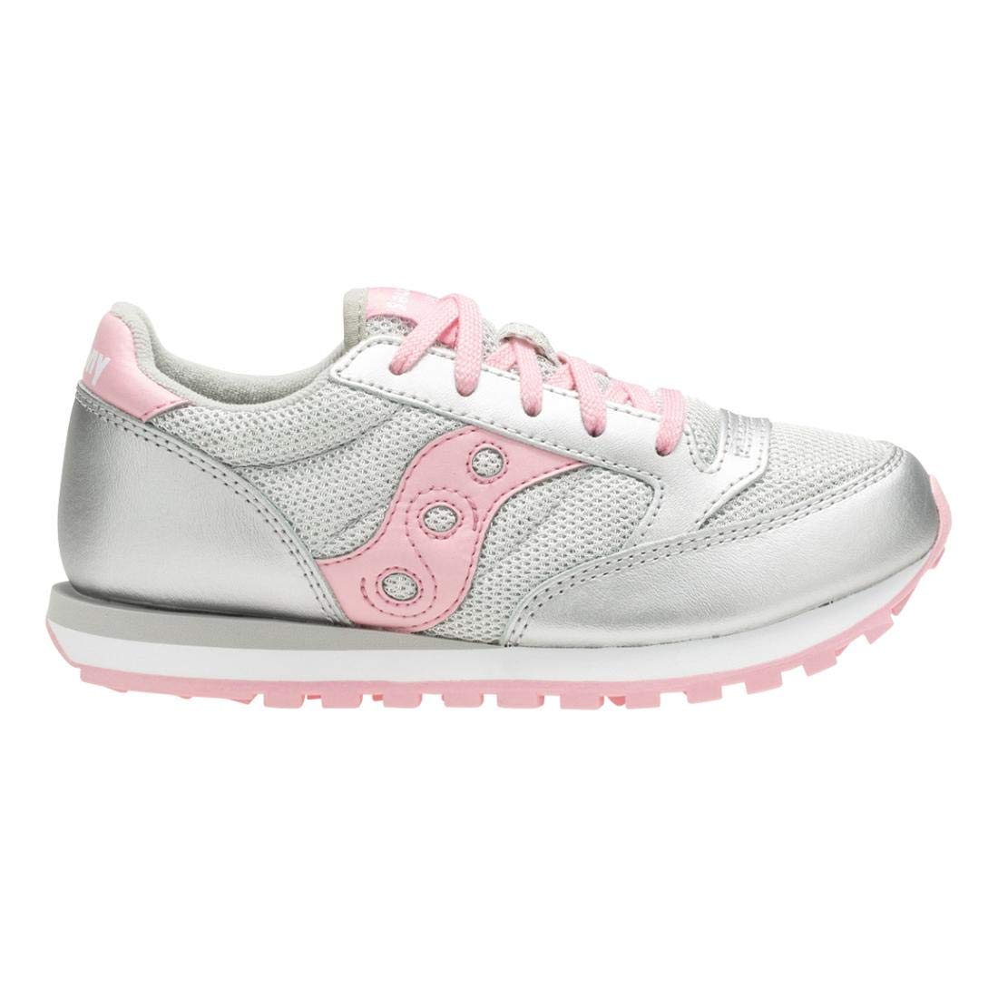 Saucony Originals Fashion Jazz Original Kids Silver SK161584 Shoes, silver, 32 E
