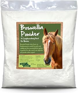 Horse Herbs Boswellia Serrata Powder 1kg Bag | Natural Pain Relief for Horses & Ponies, Frankincense Powder Supplement, Equine Care