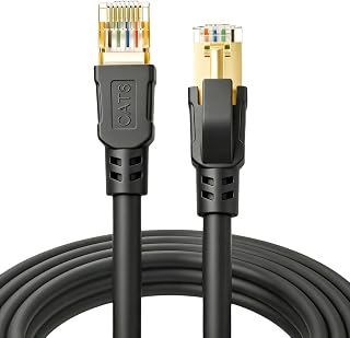 DDMALL Ethernet Cable 0.5m 1m 2m 3m 5m 10m 15m 20m 30m Cat 8 Internet Cable