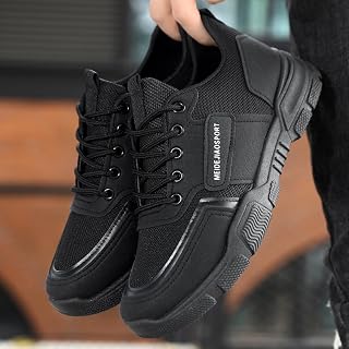 Men's Casual Trainers, Outdoor Walking Shoes, Breathable, Non-Slip Mesh, Athletic Trainers, Sports Shoes