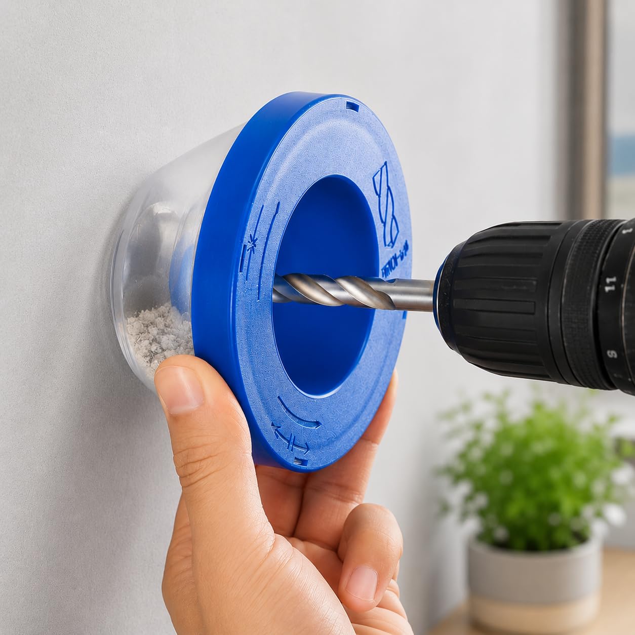Drill Dust Collector, Punch Dust Protective Cover for Drill Bits - Drill Accesso