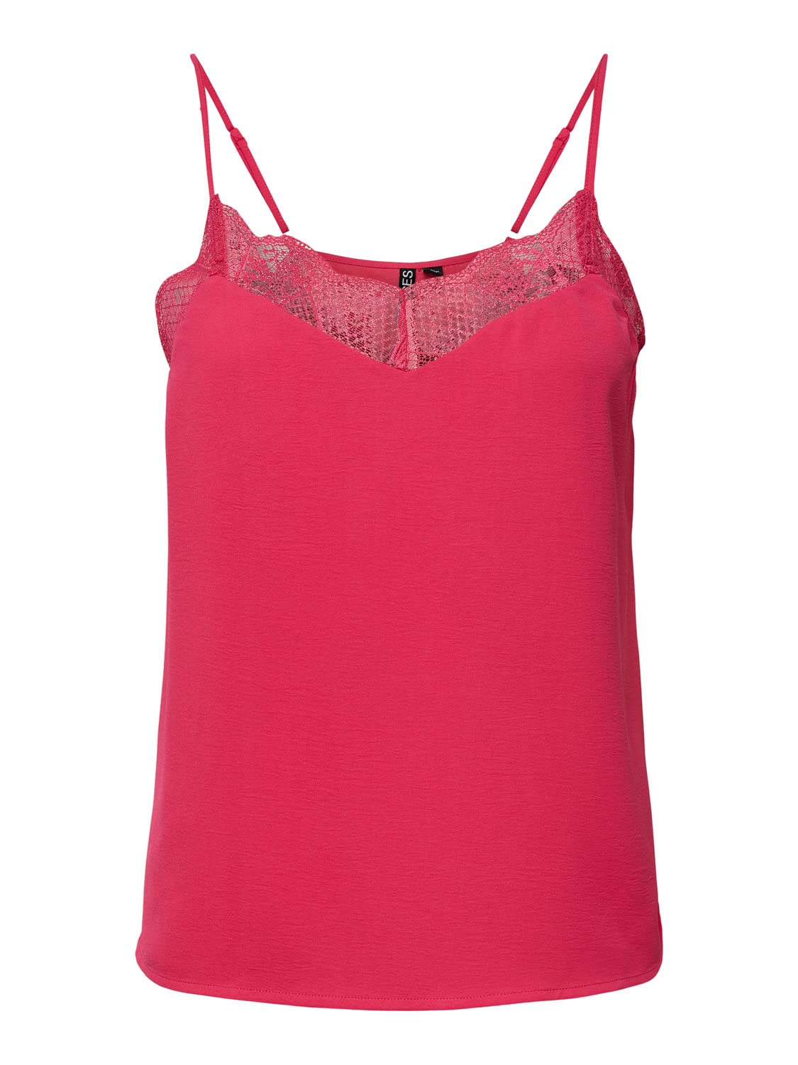 PIECES Pctiffany Women's Lace Top with Strap Noos BC Strappy Tank Top (Pack of 1