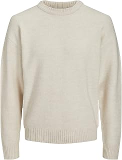 JACK & JONES Mens Knit Crew Neck Sweater
