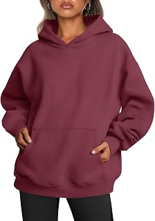 Trendy Queen Women's Oversized Fleece Hoodie Long Sleeve Pullover Autumn Outfits Winter Clothes