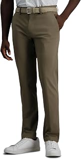 Haggar Sport Men's Straight Fit Travel Performance Pant