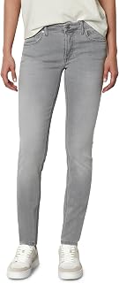 Marc O'Polo Denim Women's Alva, Casual Women's Jeans, Women's Trousers in Distressed Look, High-Quality Denim Jeans with Slim Cut