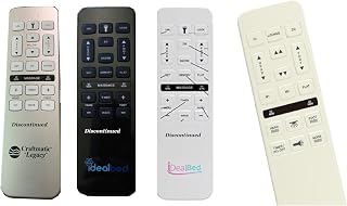 Generic Replacement Remote Compatible with Certain Richmat iDealbed 4i/c, Craftmatic Legacy, Leggett Williamsburg Frankfurt K-132 Models