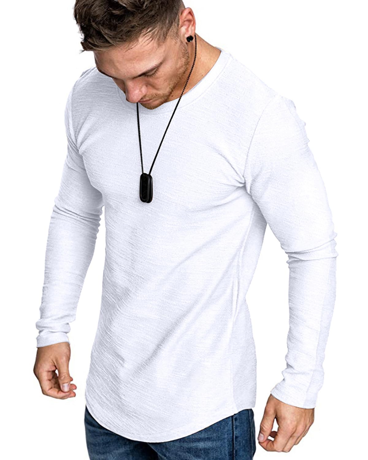 Men's Fashion Cotton Training Gym Athletic T-Shirt
