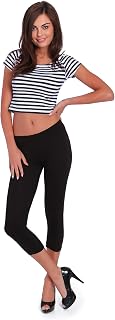 Futuro Sport Fashion 3/4 Length Leggings Full Color Active Jogging Pants 8390