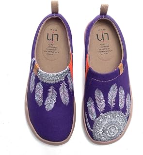 UIN Toledo Women's Lightweight Slip On Loafer Shoes Comfort Fashion Trainers Hiking Shoes Casual Travel Shoes Ethnic Style Theme
