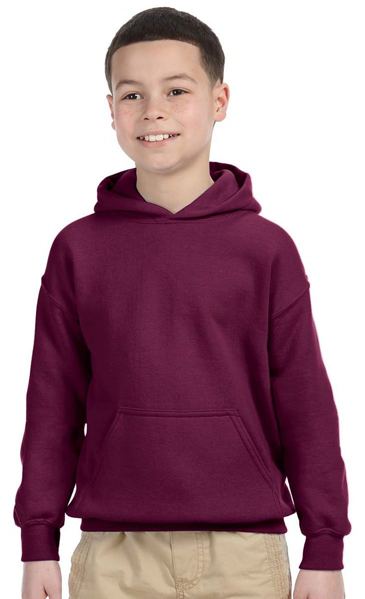 Gildan Fleece Hooded Sweatshirt, Style G18500 Men's Hoodie (Pack of 1)