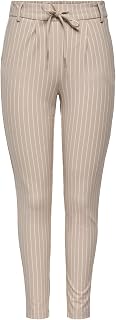 ONLY Onlpoptrash Easy Rush Stripe PNT Noos - Trousers - Chino - Women