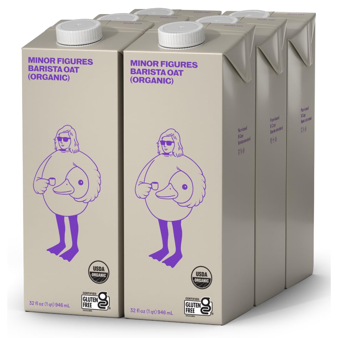 Minor Figures - Oat Milk | Barista Oat (Organic) | 32oz (6 Pack) | Barista Stand