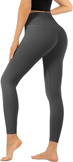 High Waisted Leggings for Women Tummy Control Full Length Soft Yoga Pants Workout Athletic Non See Through