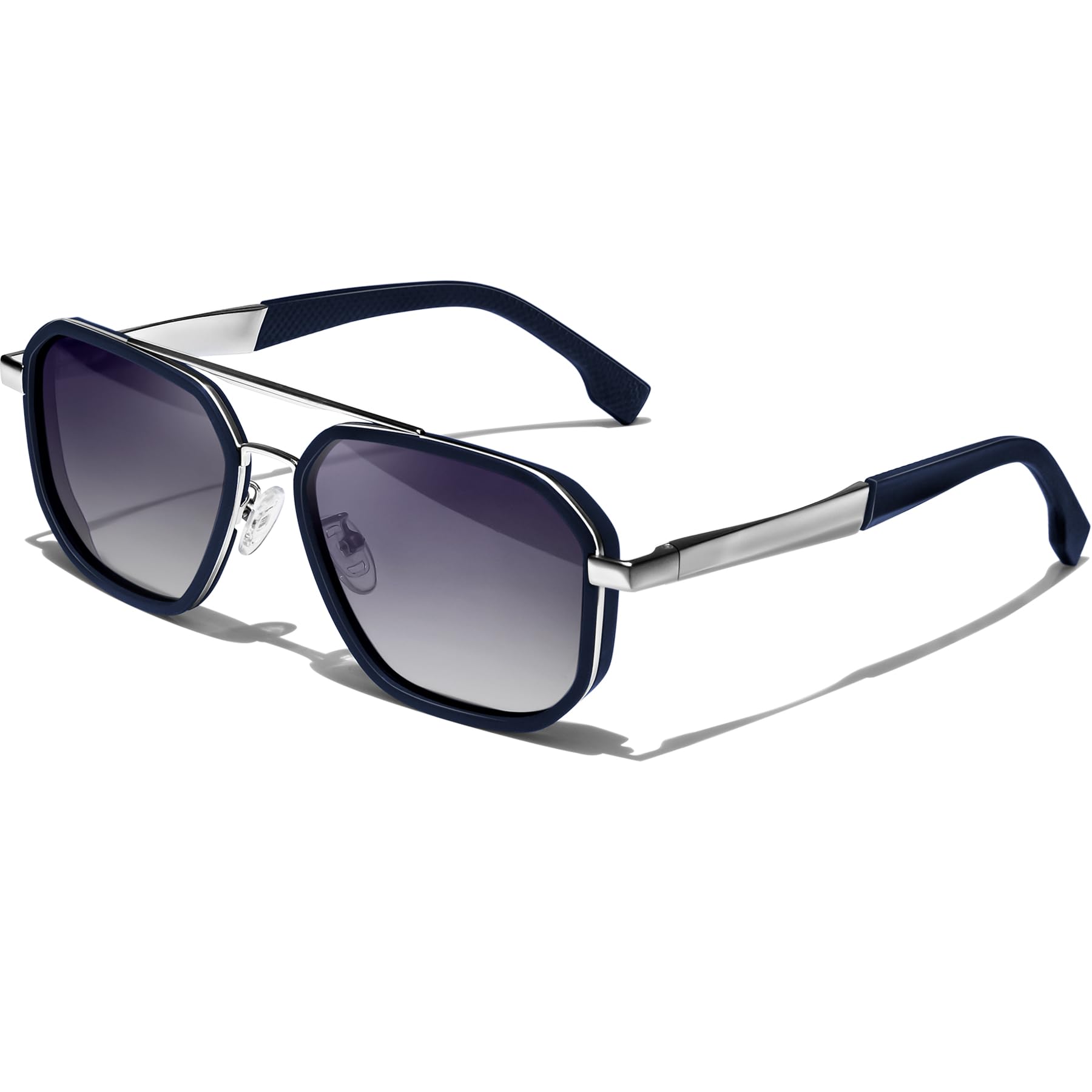 KANASTAL Occhiali da Sole da Uomo Donna Goccia Polarizzati UV400 Metallo
