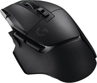 Logitech G502 X LIGHTSPEED Wireless Gaming Mouse | Optical Mouse, LIGHTFORCE Hybrid Switches, HERO 25K Sensor, PC/macOS/Windows - Black