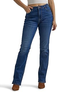 Wrangler Womens High Rise Bold Boot Jean