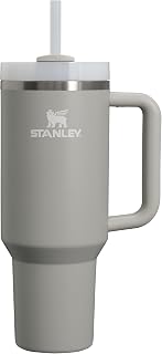 STANLEY 1913 Quencher H2.0 Flowstate Drinking Bottle with Straw 1.18L - Ash