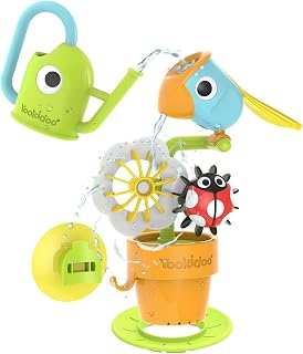 Yookidoo Watering Can Bath Toy, Rocking Bird and Ladybird, 1 to 3 Years