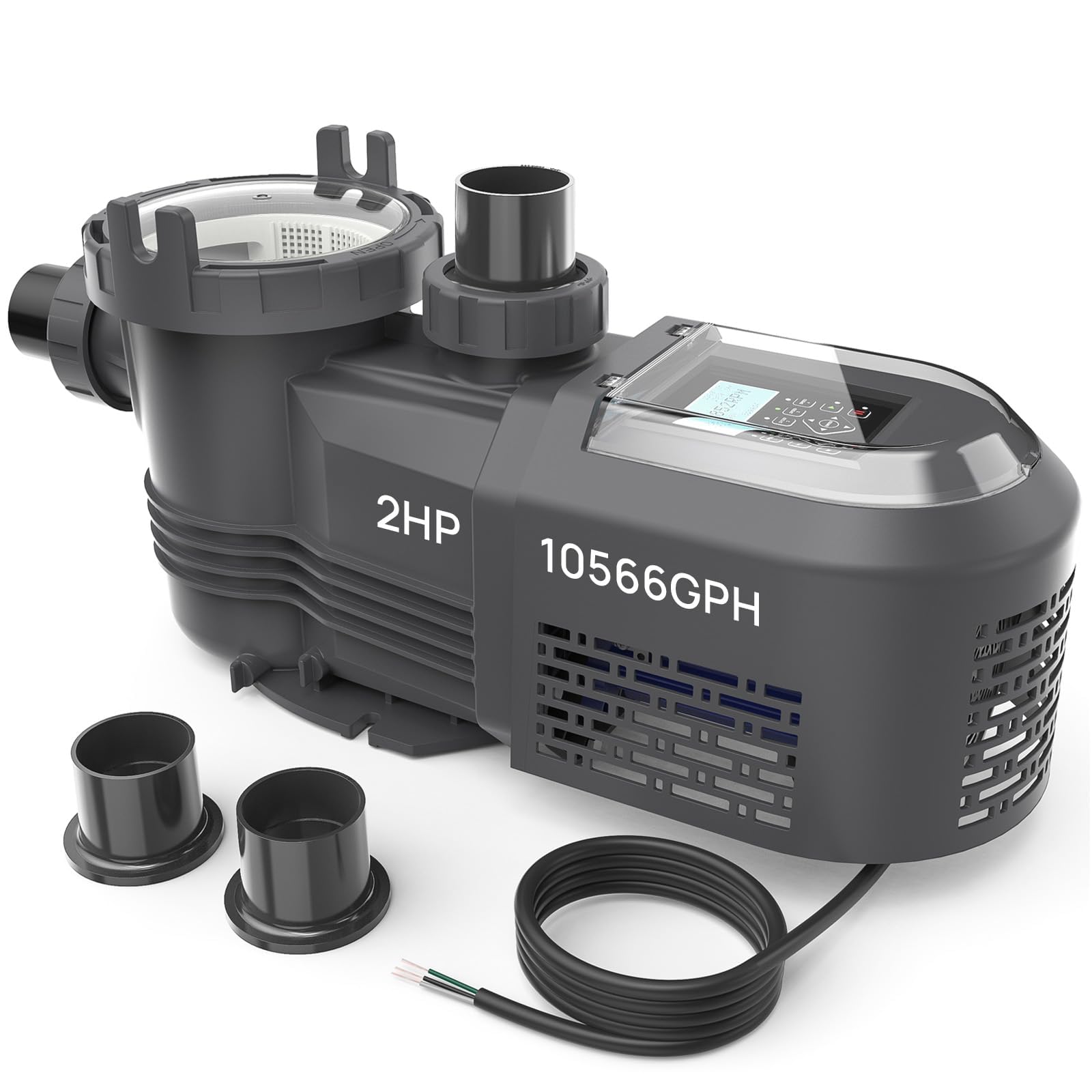 AQUASTRONG Variable Speed Pool Pump,in/Above Ground Pool Pump, Energy Efficient,