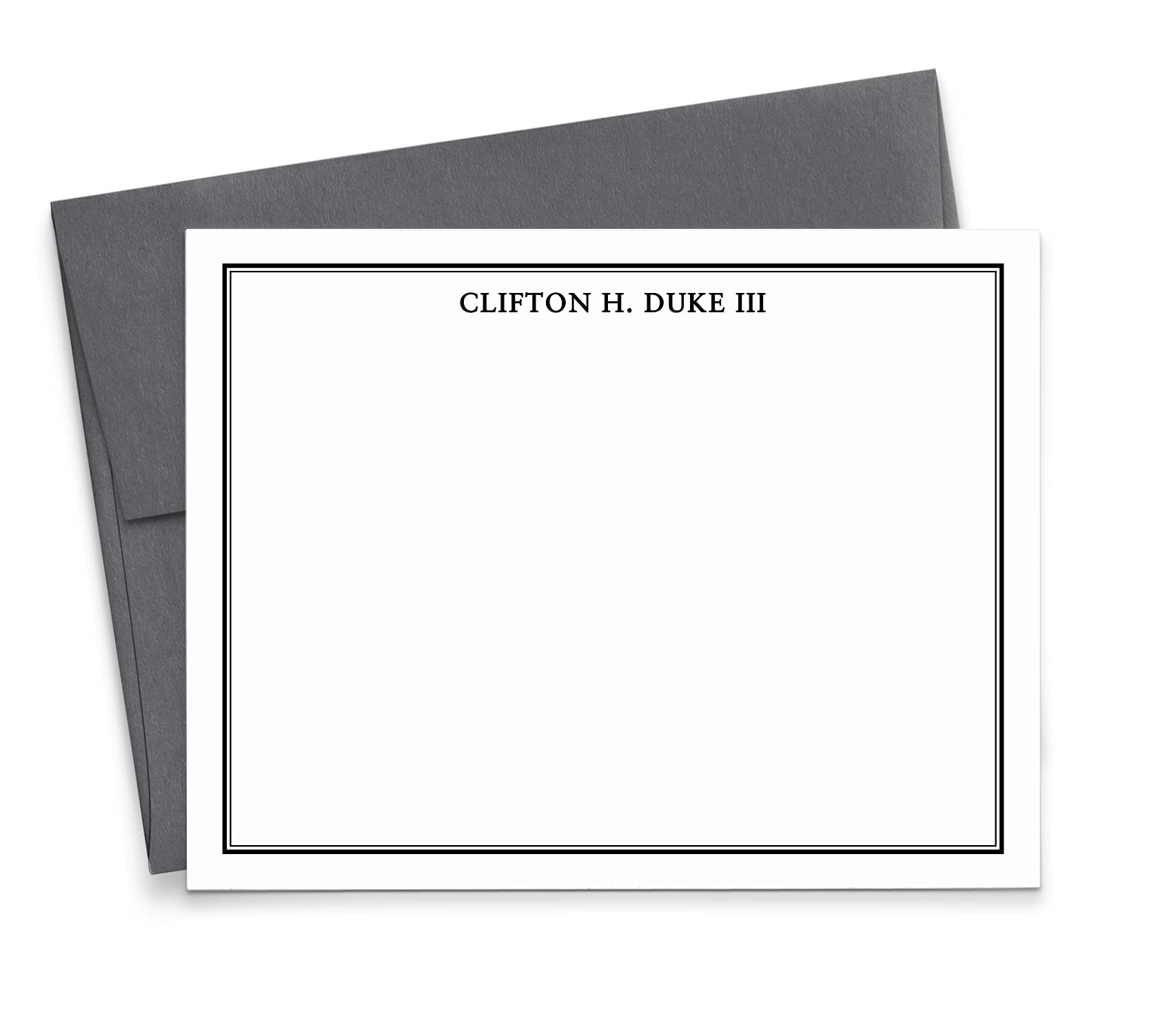 Modern Pink Paper Mens Personalized Stationery Set for Boys, Boys Personalized T