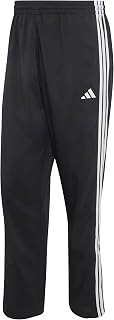 adidas Men's Stanford Lite Essentials 3-Stripes Straight Hem Canvas Tapered Pant