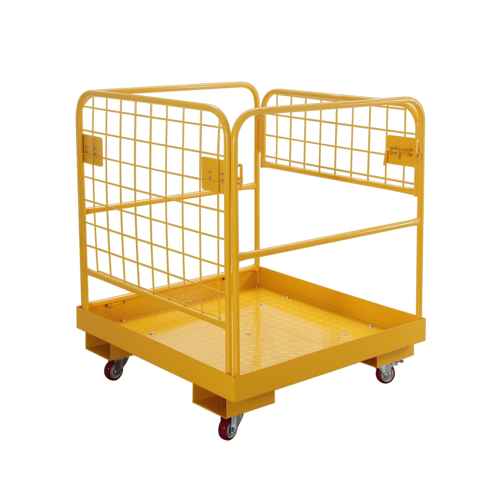Atatod Forklift Safety Cage 36"x36" inch Heavy Duty Forklift Man Basket 1150lbs 
