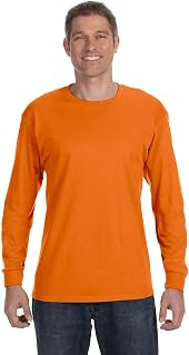 Hanes Mens 6.1 oz. Tagless ComfortSoft Long-Sleeve T-Shirt (5586)