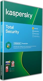 Kaspersky Total Security 2018, 5 Devices, 1 Year | PC/Mac/Android | Download