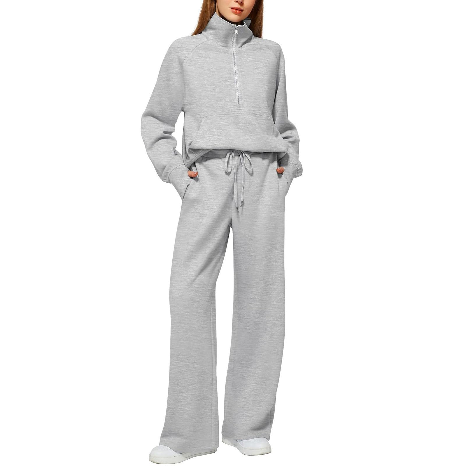 Tracksuit Womens Full Set, Lounge Wear Sets for Women UK, Women's Clothing Track