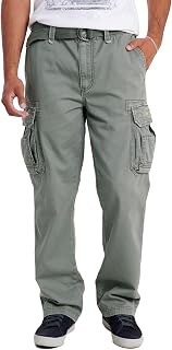 Unionbay Men's Survivor Iv Relaxed Fit Cargo Pant-Reg and Big and Tall Sizes