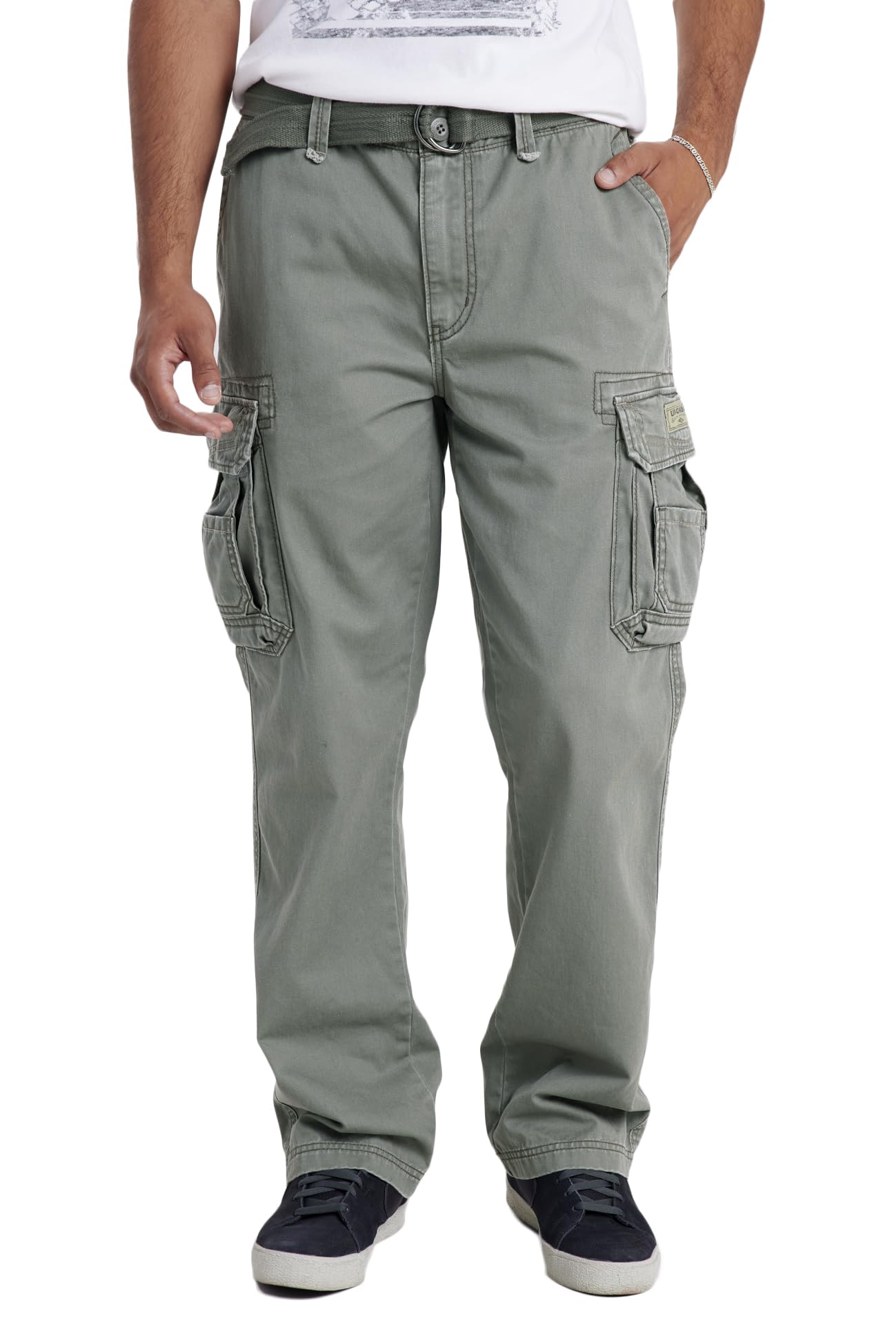 Unionbay Men's Survivor Iv Relaxed Fit Cargo Pant-Reg and Big and Tall Sizes