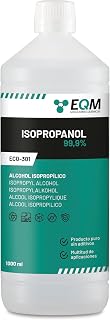 EQM - ECO-301 - Isopropyl Alcohol 99.9% - 1L - Isopropanol - Cleaning electronic components, lenses and screens - Cleaning of 3D printing resins - Glass cleaner and degreaser