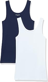 Amazon Essentials Women's Slim Tank Top, Pack of 2