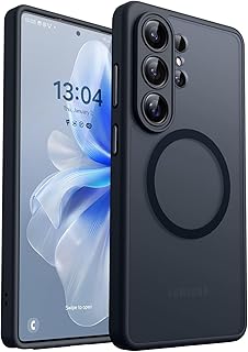 CANSHN Samsung Galaxy S26 Ultra Case with Camera Protection Black
