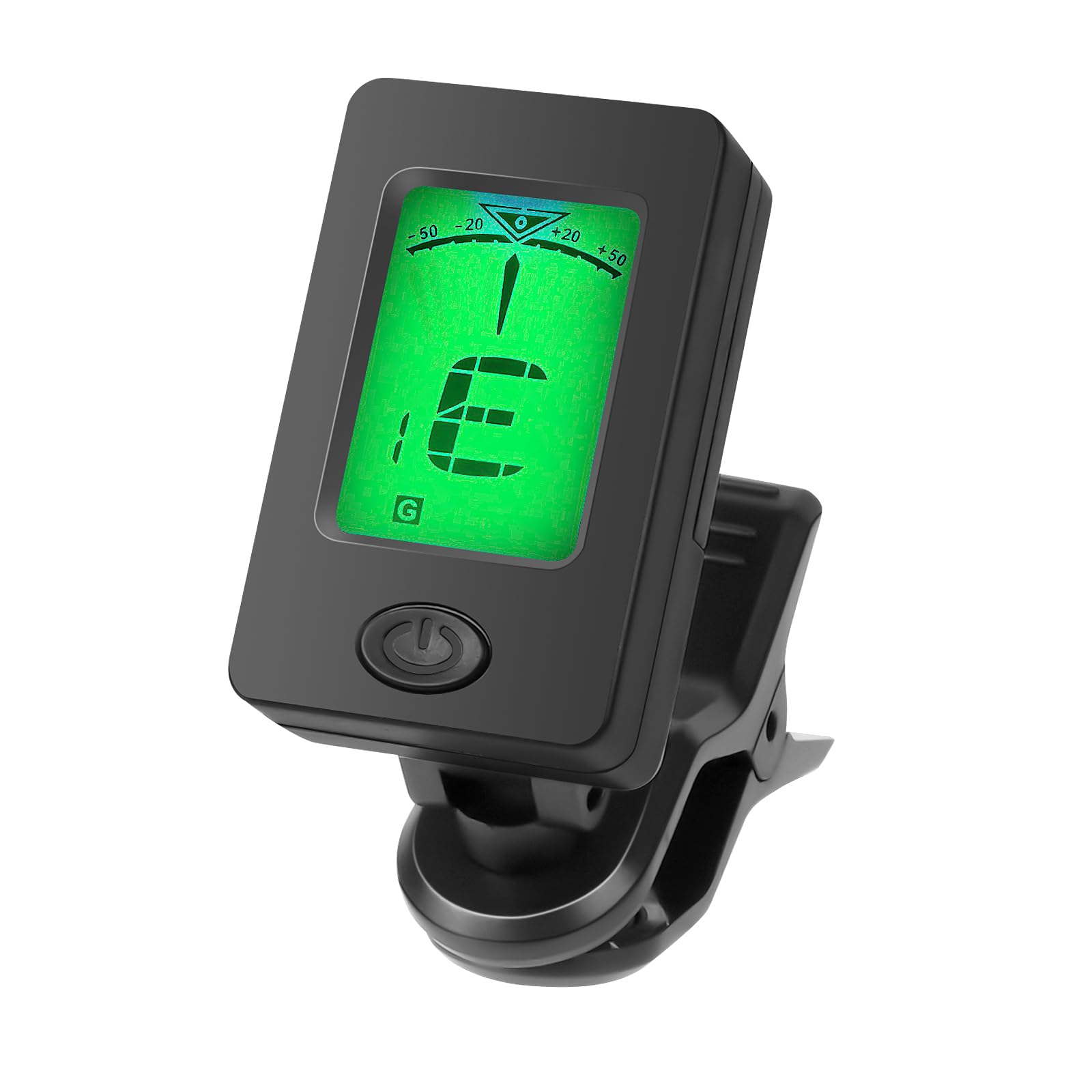 Aomig Guitar Tuner Clip On, Digital Electronic Tuner, Metronome Tuner for Acoust