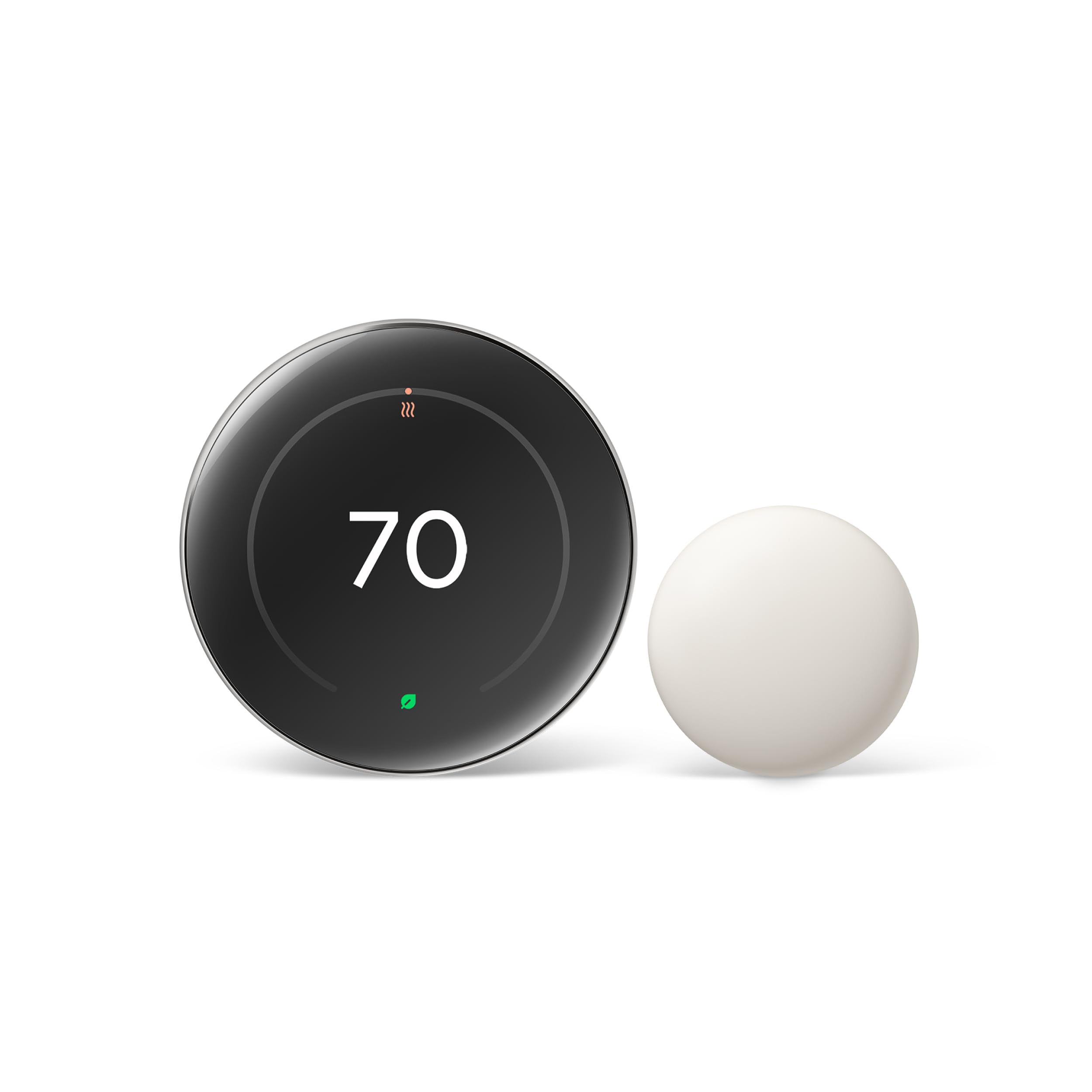 Google Nest Learning Thermostat (4th gen) + Nest Temperature Sensor (2nd gen) - 