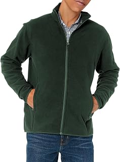 Amazon Essentials Men's Full Zip Fleece Jacket (Available in Big & Special Lengths)