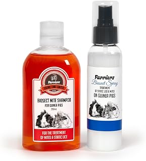 Farriers Equine Care Biosect Mite Spray & Shampoo for Guinea Pigs (375ml)