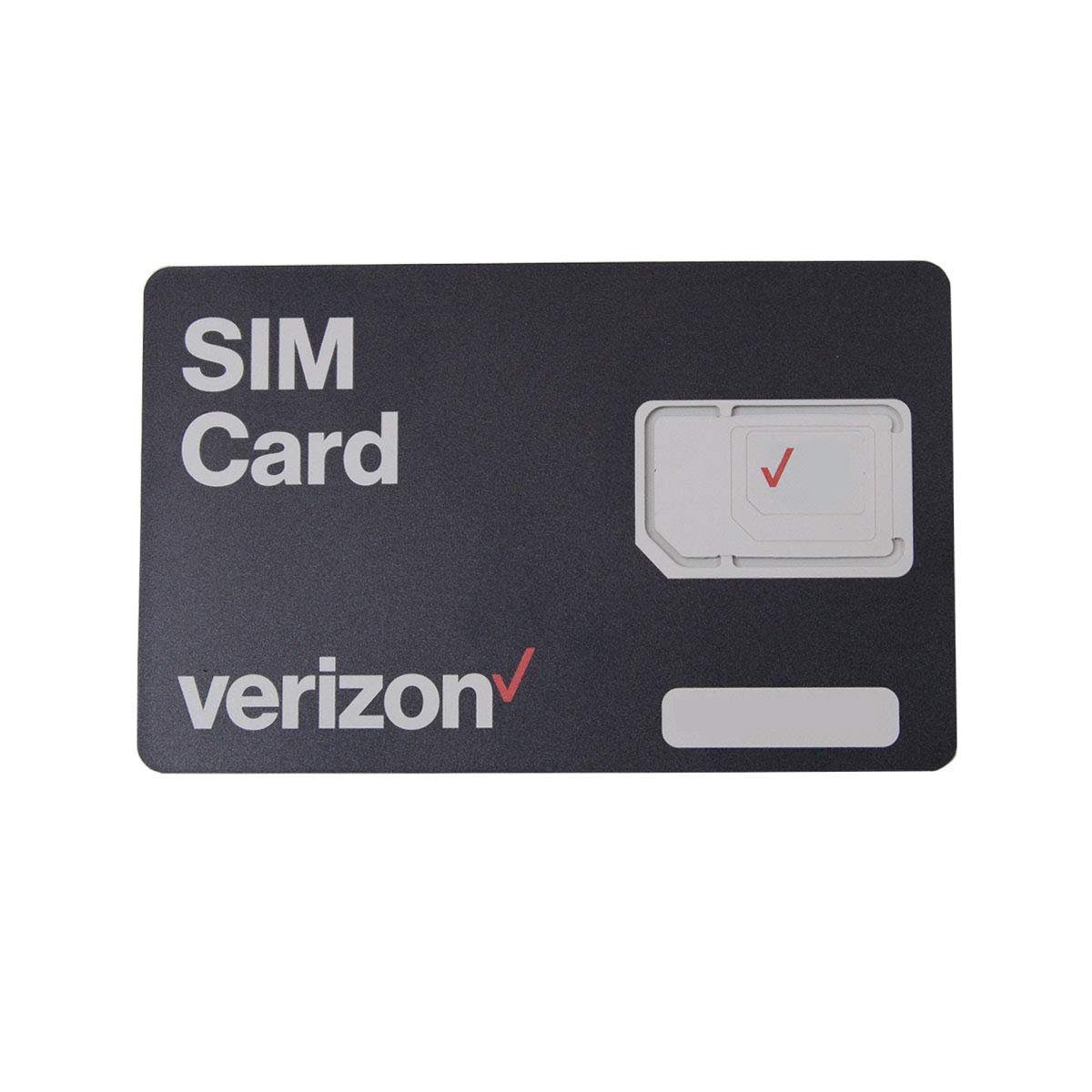Verizon Wireless 4G LTE SIM Card - All 3 Sizes (3-in-1), Nano/Micro/Standard Siz