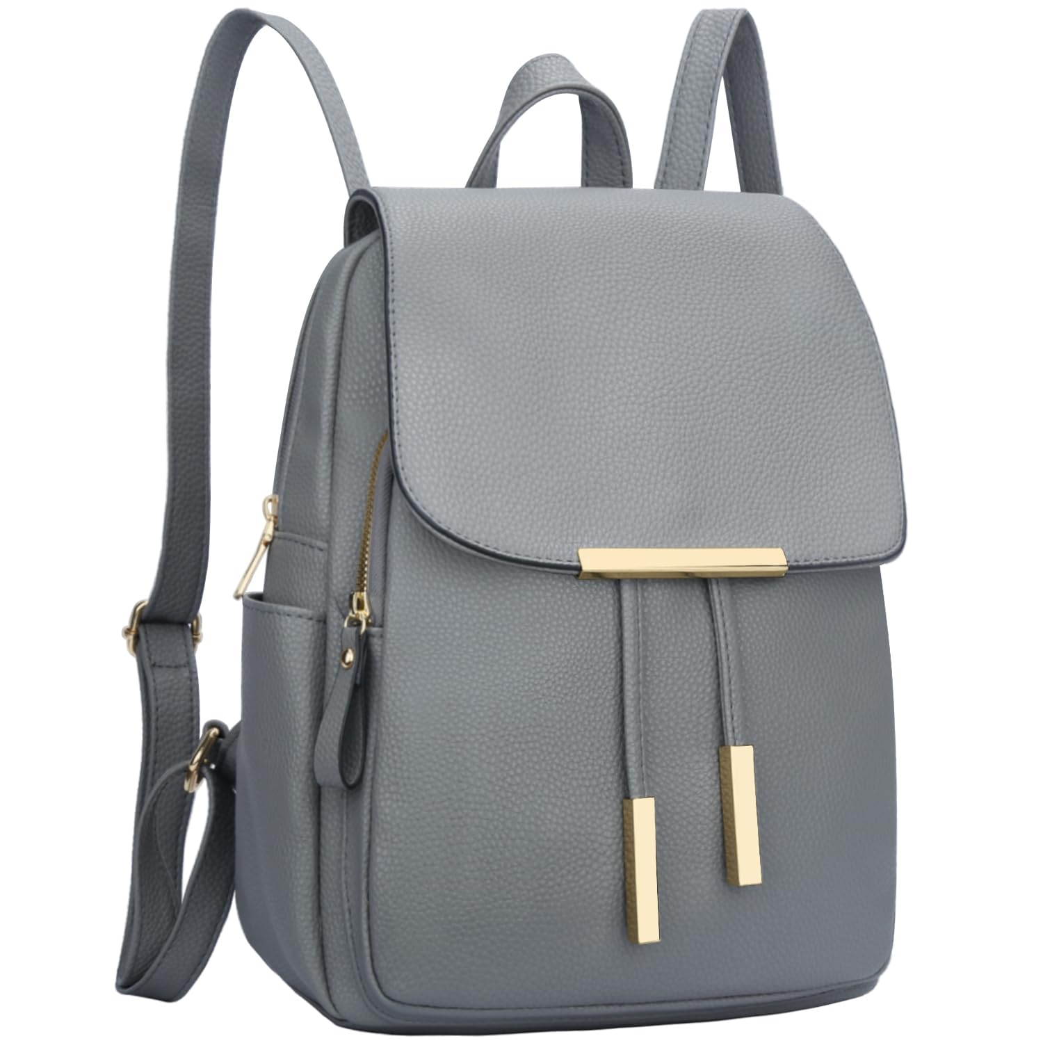KKXIU Trendy Leather Backpack Purse for Women and Ladies Shoulder Travel Daypack