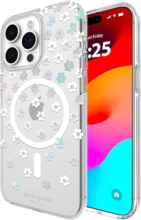 Kate Spade New York iPhone 15 Pro Max Case Compatible with MagSafe - Scattered Flowers