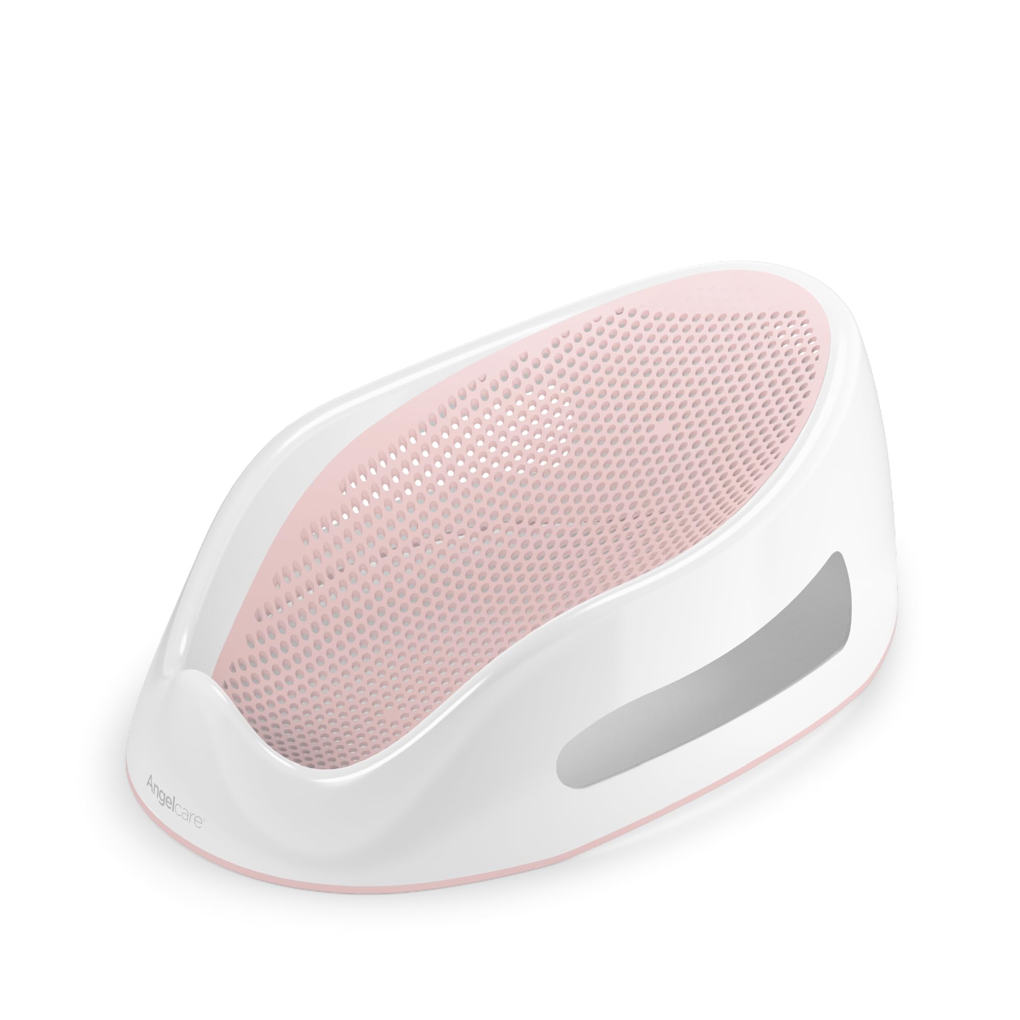 Angelcare Baby Bath Support, Pink, Birth to 6 Months, Made in Canada | Ergonomic