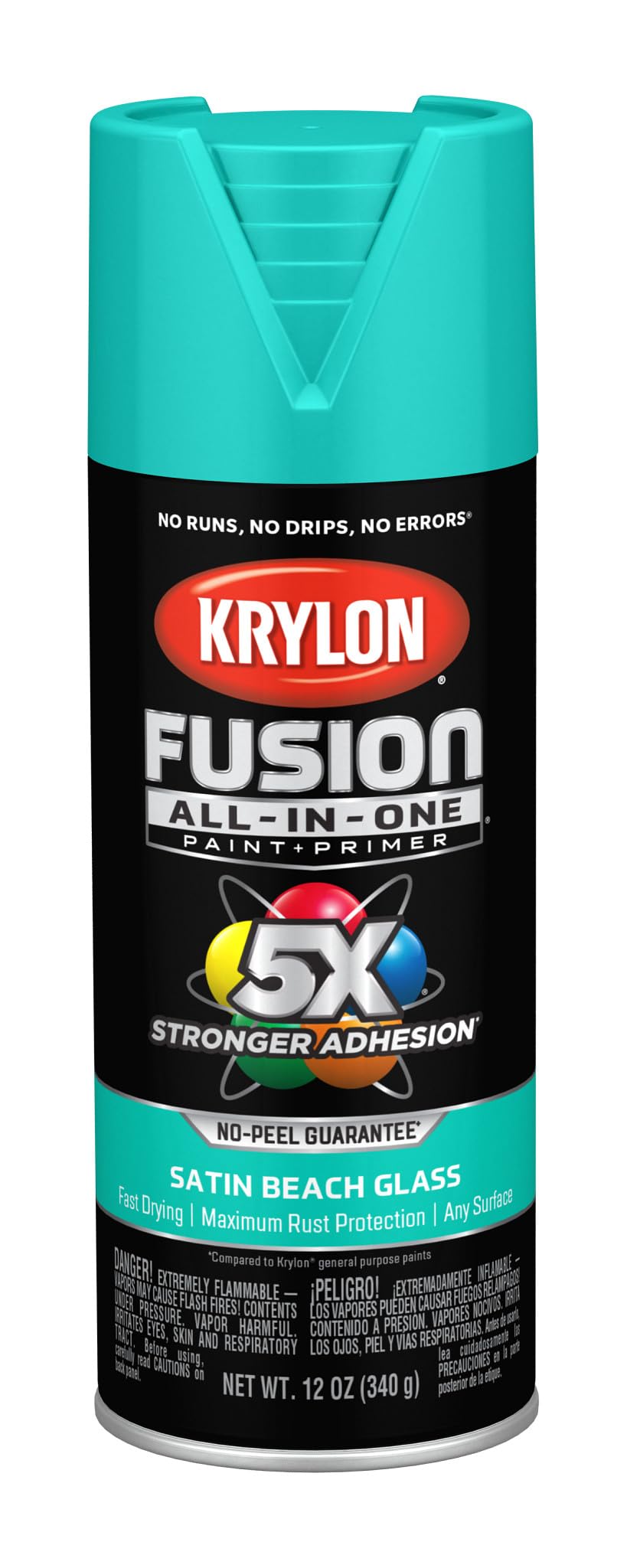 Krylon Fusion All-In-One 12 Oz. Satin Spray Paint, Beach Glass - 1 Each