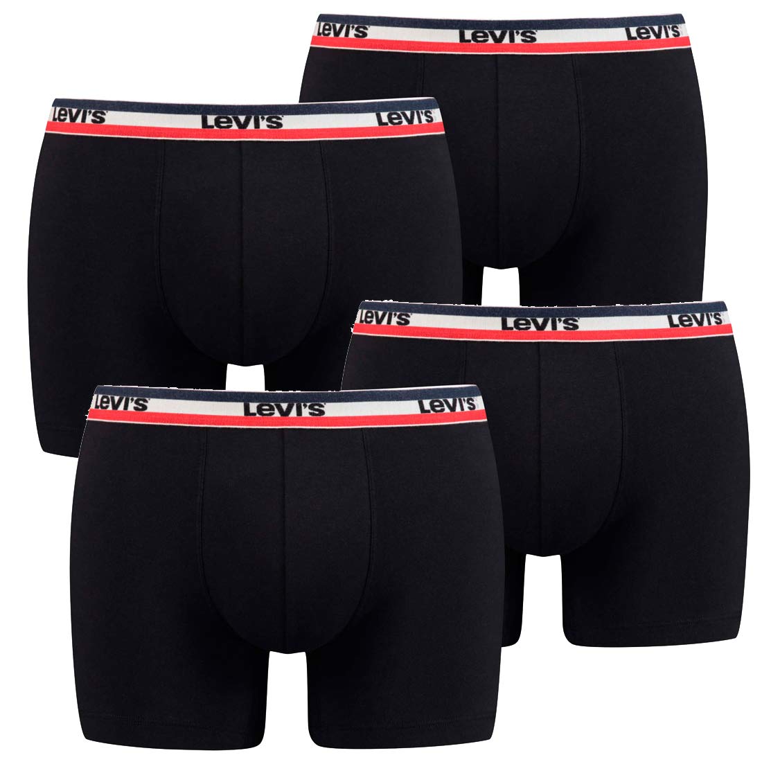 Levis Men's Boxer Shorts Pack of 4