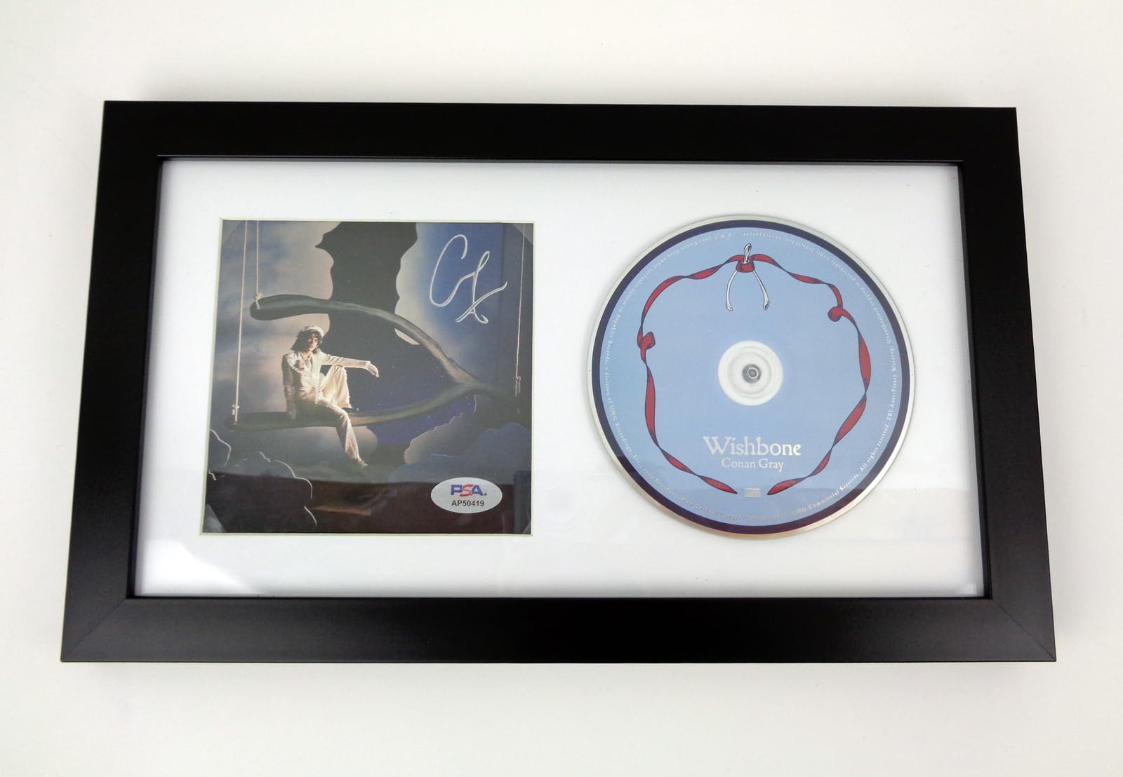 Wishbone CD Signed Autographed By Conan Lee Gray Framed PSA/DNA COA B