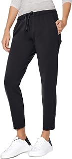 AJISAI Petite/Regular Women's 7/8 Joggers Travel Golf Pants with Pockets